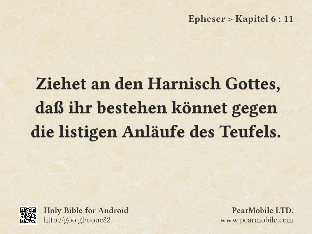Epheser, Kapitel 6:11